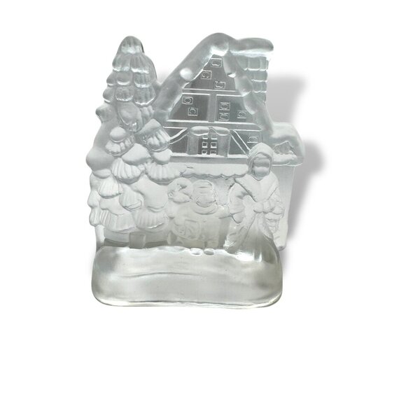 Celebrate The Season Glass Votive Original Box 1990s - Picture 2 of 11